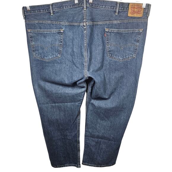 Levi's Big & Tall Men's 505 Relaxed Roomy Straight Leg Jeans Size 56 x 30 - Picture 2 of 10
